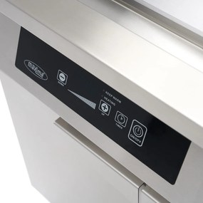 Induction Griddle 700 - Smooth and Grooved - 10000W - Double - with Stand