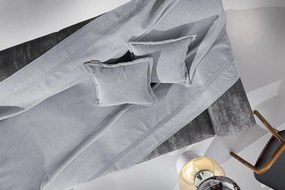 Ριχτάρι Τριθέσιος Suede Microfiber Rubicon Silver 170x300εκ. Guy Laroche