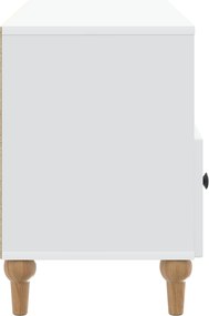 vidaXL Ντουλάπι TV Λευκός 102 x 34,5 x 50 εκ.