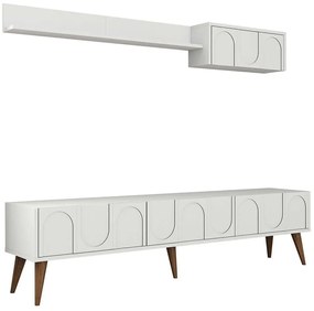 Σύνθεση Τηλεόρασης Lyon 845HCT5586 180x35x44cm White