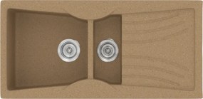 Sanitec Classic 329 (104×51) - Γρανιτένιος νεροχύτης - Granite Celtic Stone