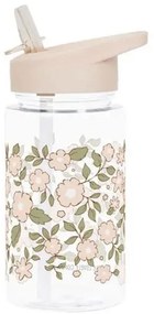 Παγούρι 450ml Με Καλαμάκι Α Little Lovely Company Blossom Pink DBBLPI46