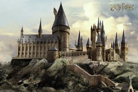 Εκτύπωση τέχνης Harry Potter - Hogwarts, (40 x 26.7 cm)