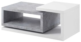 Τραπεζάκι Σαλονιού Bron Plus 16822289 120x60x40cm Grey-White