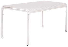 ΤΡΑΠΕΖΙ ΑΛΟΥΜΙΝΙΟΥ RACHEL HM6339.02 ΛΕΥΚΟ 150x80x75Υεκ.