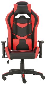 Καρέκλα Γραφείου ΑΙΜΙΛΙΑ Κόκκινο PVC 69x67x124-134cm