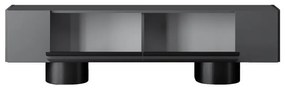 Έπιπλο τηλεόρασης Haven Megapap χρώμα ανθρακί 180x30x50εκ.