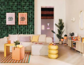ΚΑΝΑΠΈΔΕΣ &amp; ΣΑΛΌΝΙΑ SOLKA IV CORD COMP ANG SOFA ATMOSPHERA 214247A