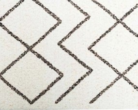 vidaXL Χαλί Κουζίνας Λευκό 180 x 60 cm Βελούδο