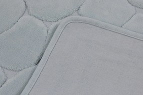 Bathmat Set (2 Pieces) Lino - Blue Multicolor