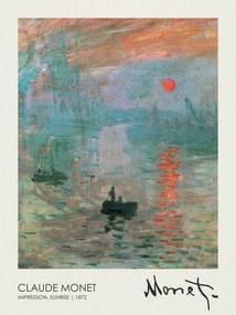 Αναπαραγωγή Impression, Sunrise (1872), Claude Monet
