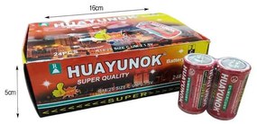 Huayunok Μπαταρία R14/2S C 24τεμ – Battery