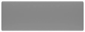 Νιπτήρας με Υπερχείλιση Τετράγωνο Αν Γκρι Ματ 41x41 εκ Κεραμικό - Γκρι