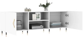 vidaXL Έπιπλο Τηλεόρασης Λευκό 150x30x50 εκ. από Επεξεργασμένο Ξύλο