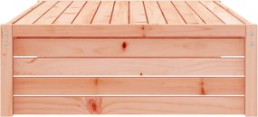 vidaXL Υποπόδιο Κήπου 120 x 80 εκ. από Μασίφ Ξύλο Ψευδοτσούγκας