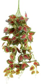 GloboStar® Artificial Garden COLEUS HANGING BRANCH 20255 Τεχνητό Διακοσμητικό Κρεμαστό Φυτό Κολέος Υ90cm