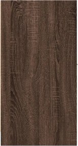 vidaXL Συρταριέρα Γενικής Χρήσης Καφέ Δρυς 30x41x77,5 εκ. Επεξ. Ξύλο