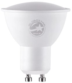 GloboStar® 60104 Σποτ LED GU10 MR16 8W 880lm 120° AC 220-240V IP20 Φ5 x Υ5.8cm Θερμό Λευκό 2700K - 3 Years Warranty