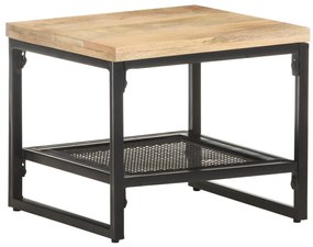 vidaXL Τραπεζάκι Βοηθητικό 40 x 40 x 35 εκ. Μασίφ Ξύλο Μάνγκο