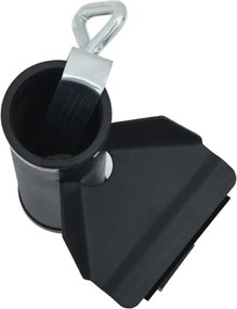 vidaXL Βάσεις Ομπρέλας για Μπαλκόνι 2 τεμ. 25-38 χιλ. από Ατσάλι