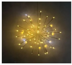 Διακοσμητικό Φωτιστικό 80 LED 3,6W Μαύρο ΙΡ44 Κρεμαστό Αστέρι Flash 27-00551 Panagoulas-27-00551-Μαύρο 27-00551