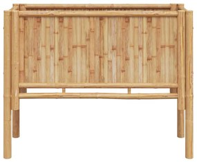 vidaXL Υπερυψωμένη Ζαρντινιέρα Καφέ 90 x 35 x 70 εκ. Μπαμπού