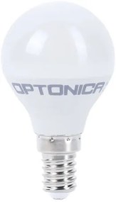OPTONICA LED λάμπα G45 1402, 5.5W, 4500K, E14, 450lm
