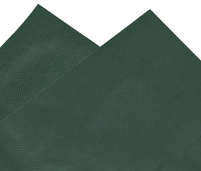 vidaXL Μουσαμάς Πράσινος 650 γρ./μ.² 4x7 μ.
