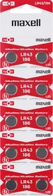 Buttoncell Maxell LR43-AG12-V12GA-RW84-LR1142 Τεμ. 10
