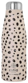 Ισοθερμικό Μπουκάλι Travel Flask Leopard 01-16630 500ml Taupe Estia