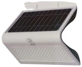 Στεγανό Ηλιακό Φωτιστικό 8W 90° IP65 με Ανιχνευτή Κίνησης/Αισθητήρα Φωτός Φυσικό Λευκό 8278 V-TAC 8278 Λευκό