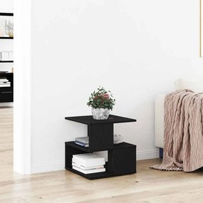vidaXL Τραπεζάκι Πλευράς Μαύρη δρυς 40 x 40 x 40 cm Επεξεργασμένο ξύλο