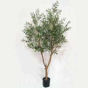 Τεχνητό Δέντρο Ελιά Kalamos 9890-6 200cm Green Supergreens Πολυαιθυλένιο,Ύφασμα