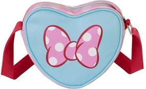 Τσάντα Ώμου Minnie Mouse Ροζ 15,5 x 21 x 6,5 cm