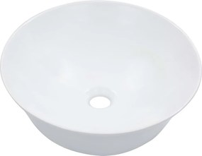 vidaXL Νιπτήρας Λευκός 41 x 12,5 εκ. Κεραμικός