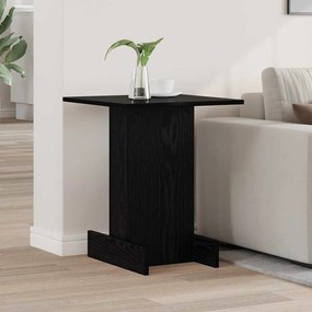 vidaXL End Table Μαύρη Οξυά 44,5 x 45 x 55 εκ Επεξεργασμένο ξύλο
