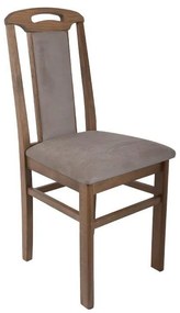 Καρέκλα Τραπεζαρίας Τ-2 Fylliana Grey Oak σκελετός με Camel 42x43x96εκ. 2αδα 42x43x96 εκ.