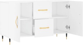 vidaXL Ντουλάπι Λευκό 100 x 36 x60 εκ. Επεξεργασμένο Ξύλο