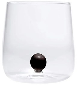 Ποτήρι Bilia BA00102 440ml Black-Clear Zafferano Glass