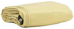 vidaXL Τέντα 650g / m² Μπεζ 3 x 5 m Καμβάς με επικάλυψη PVC