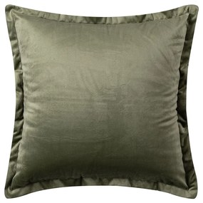 Βελουτέ Διακοσμητική Μαξιλαροθήκη (45x45) Silk Fashion A804 Λαδί
