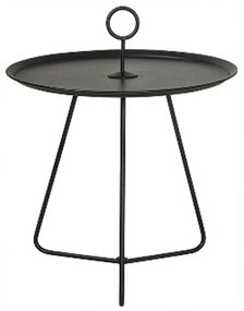 Τραπεζάκι Βοηθητικό Disco/T 01-00-1530 Φ47x56cm Black
