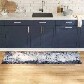 vidaXL Χαλί Κουζίνας Other Χοντρό τσιμέντο 60 x 180 cm Βελούδο