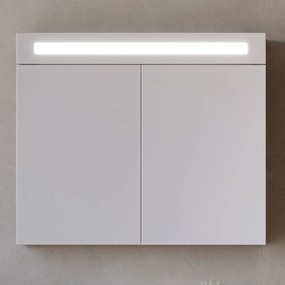 ΚΑΘΡΕΦΤΗΣ LED INTENSE 80cm χρ.BEIGE SOFT MAT/WHITE MAT 3MINT080BSWM