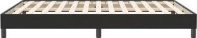 vidaXL Box Spring Κρεβάτι χωρίς στρώμα Μαύρο 140x210 cm Βελούδινο