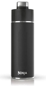 Thermos Ninja DW2401EUUKBK, 700 ml, Κατάλληλο για ανθρακούχα ποτά, Τριπλή μόνωση, Χωρίς BPA, Ζεστό έως 8 ώρες, Κρύο έως 24 ώρες, Μαύρο