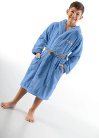 Παιδικό Μπουρνούζι Βαμβακερό 2-4 Kiddies Blue Guy Laroche
