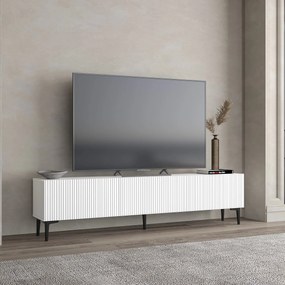 Έπιπλο Τηλεόρασης Λευκό LAFREN 180x31.4x45
