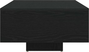vidaXL Μαύρη Δρυς 85 x 55 x 31 cm Επεξεργασμένο Ξύλο