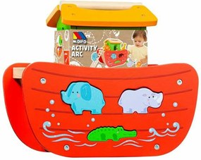 Playset Moltó Noah's ark Ξύλο 17 Τεμάχια